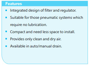 AW Series Air Filter + Air Regulator (F+R)